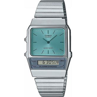 Casio Casio Collectie Vintage Unisex Zilveren Horloge AQ-800EC-2AEF