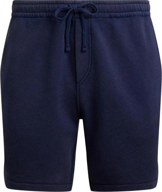 Polo Ralph Lauren Loopback Knit Shorts - Heren - Korte Broeken - Blauw - XL - Katoen - Korte Broeken