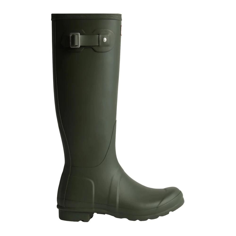HUNTER Originale Refined High Gloss Trapuntato Pioggia Donna Stivale