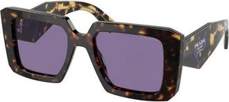 Prada A12S Zonnebril - unisex - Zonnebrillen - Bruin - 51 MM - Accessoires