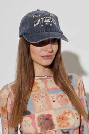 Carne Bollente Baseball Cap, Unisex, Navy Blue