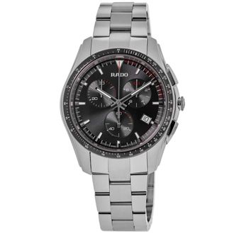 Rado Hyperchrome Chronograph Black Dial Stainless Steel Mens Watch R32259153
