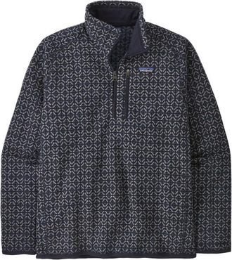 Patagonia Better Sweater 1/4 Zip Fleecepullover für Herren | grau
