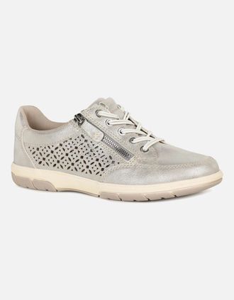 Soft Line Womens Austin Womens Trainers - Silver - Size: 3.5