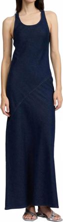 Rag & Bone Ultra Featherweight Daisy Maxi Dress In Ocean Rinse