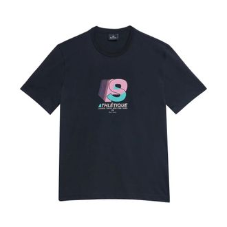 Paul Smith T-Shirts, male, Black, Size: 2XL T-Shirt Atletica