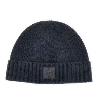 Stone Island Cashmere knitted beanie hat Man One Size