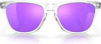 Oakley Sunglasses Oo9013 9013 H7 Frogskins Transparent/Purple Unisex