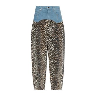 Ganni Dames, Jeans, Veelkleurig, Maat: W28 L33 Katoen
