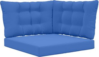 vidaXL Coj&iacute;n Para Sof&aacute; De Exterior Poli&eacute;ster Azul Royal 68,5 X 68,5 Cm Vidaxl
