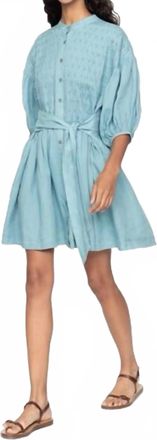 Sea New York Violet Mini Dress In Blue