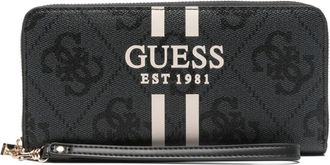 Guess Co Portafoglio Laurel con zip - Nero