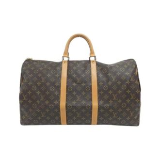 Louis Vuitton Pre-owned Weekend Bags, unisex, Brown, Size: ONE SIZE Pre-owned Boston bag