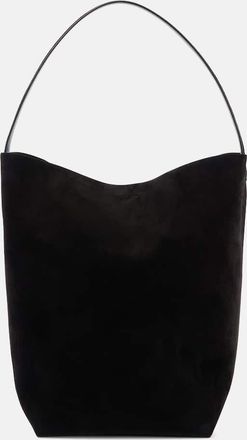 The Row N/S Park Large suede tote bag