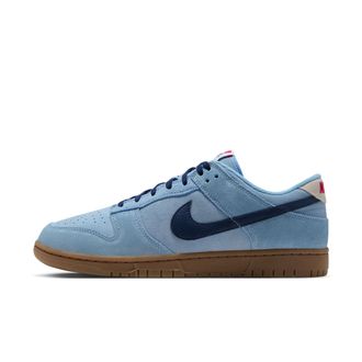 Nike Mens Dunk Low Retro Shoes in Blue | IV6349-401