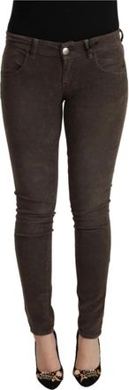 Acht Skinny Jeans - Dames - Skinny Jeans - Bruin - XS - Jeans