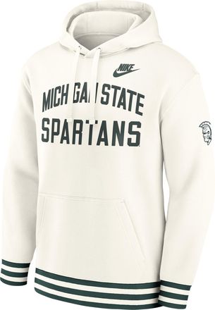 Nike Michigan State Legacy Nike Mens College Pullover Hoodie in Brown | 02K30G1YMSV-RZ7