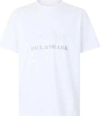 Paul & Shark T-shirt in Cotone - - Tops - Uomo - Bianco - XL