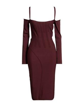 MUGLER VESTIDOS - Vestidos midi en YOOX.COM