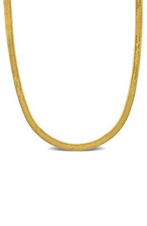 Delmar Herringbone Chain Necklace in Gold at Nordstrom Rack