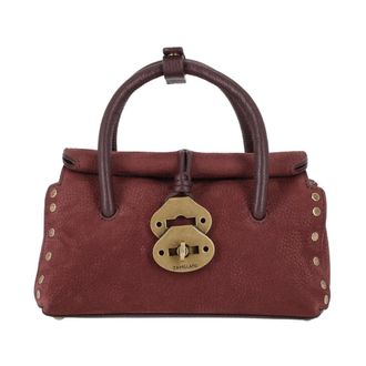 Zanellato Dotta Jones Baby - Dames - Handtassen - Rood - ONE Size - Katoen - Tassen