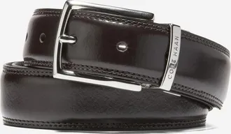 Cole Haan Mens Classic Reversible Leather Belt - Brown Size 32