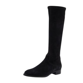 Aquatalia Womens Sabrena Fashion Boot, Black Suede, 8.5 UK