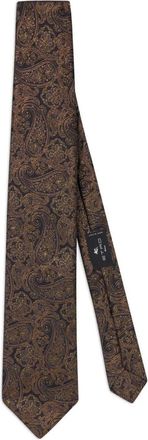 Etro Papillon con stampa paisley - Nero
