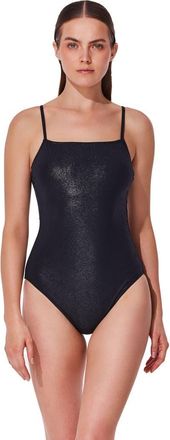 Gottex Pretty Women Back Bow One Piece in Black at Nordstrom, Size 14