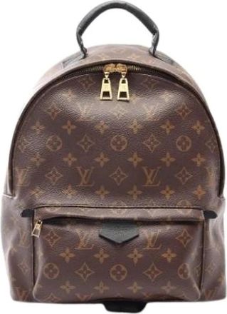 Louis Vuitton Pre-owned M41561 Rugzak - Dames - Vintage Rugzakken - Bruin - ONE Size - Vintage