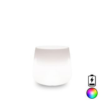 Monacis Jarr&oacute;n Luminoso De Dise&ntilde;o Moderno, &Oslash;53 H55, En Pol&iacute;mero Con Led Multicolor Y Bater&iacute;a, Apto Para Interiores Y Exteriores