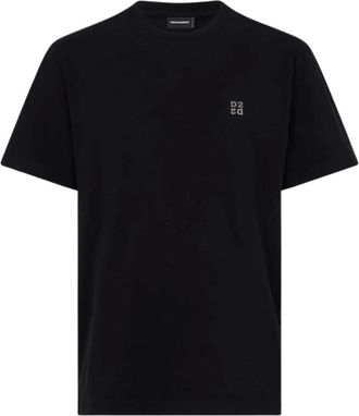 Dsquared2 Heren, Tops, Zwart, Maat: XL