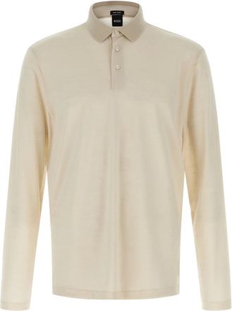 HUGO BOSS Heren, Tops, Beige, Maat: XL Wol