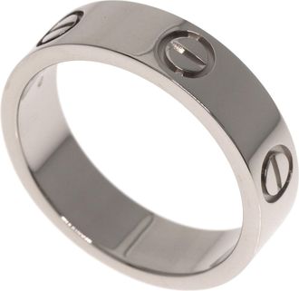 Cartier White Gold White Gold (18K) Band Ring (Pre-Owned)