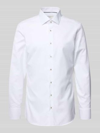 Eterna Slim Fit Business-Hemd mit Kentkragen in Weiss, Gr&ouml;&szlig;e 38