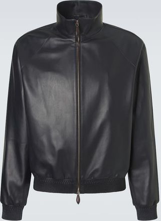 Berluti Leather blouson jacket