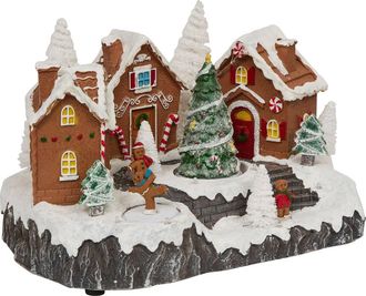 F&eacute;&eacute;ric Lights & Christmas 25 Led Pueblo Musical De Luz Gourmet - Atmosphera Cr&eacute;ateur DInt&eacute;rieur