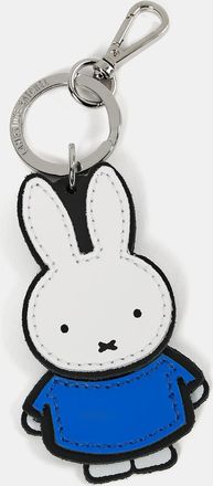 The Cambridge Satchel Company The Standing Miffy Key Charm - Black, Brilliant White & Royal Blue