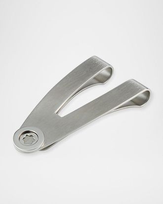 Montblanc Men & apos;s Stainless Steel Money Clip