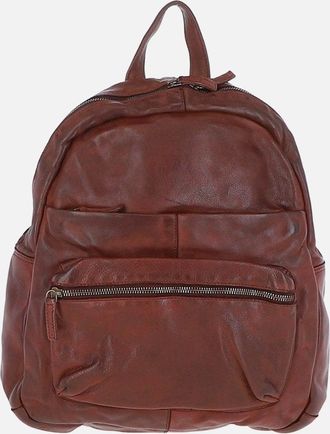 Ashwood Leather Mens Ashwood Leather Ruben Leather Rucksack Brandy - Brown - Size: ONE