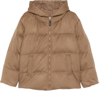 Max Mara Hooded Quilted Jacket