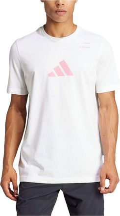 adidas Aeroready Padel Category Graphic T-shirt Asia Sizing White IS5212