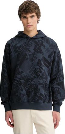Levi's Sunset Graphic Hoodie - Heren - Hoodies - Blauw - M - Katoen - Hoodies & sweatvesten