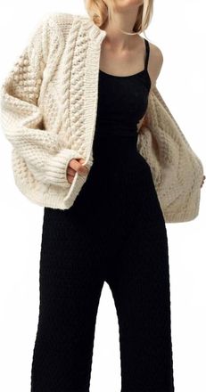 Mr. Mittens Kimmie Cardigan In Cream