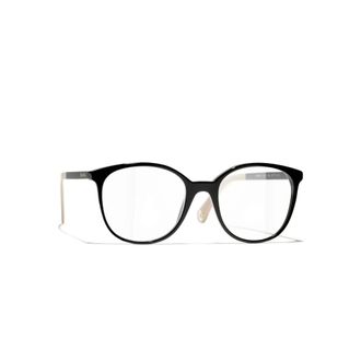 Chanel Pantos Optisch Montuur - Dames - Accessoires - Zwart - Maat: 47 MM