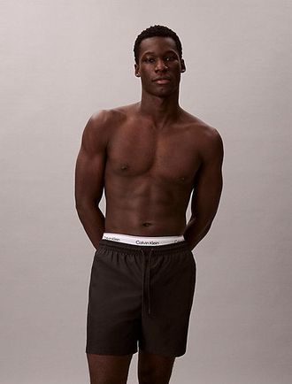 Calvin Klein Medium Drawstring Swim Shorts - CK Essentials