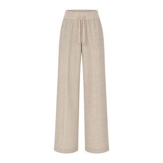 PANICALE Panicale - Wijde broek - Dames - Broeken - Beige - Maat: S