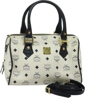 MCM Pre-owned borse di pelle - - Pre-owned - Donna - Bianco - ONE SIZE