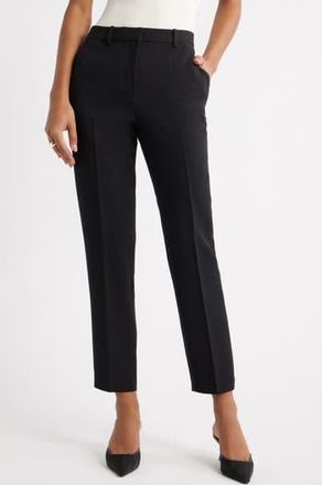 Open Edit The Icon Cigarette Pants in Black at Nordstrom Rack, Size 10