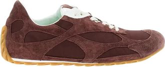 Bottega Veneta Schoenen, Dames, Rood, 37 EU, Leer, Orbit Flash Sneaker